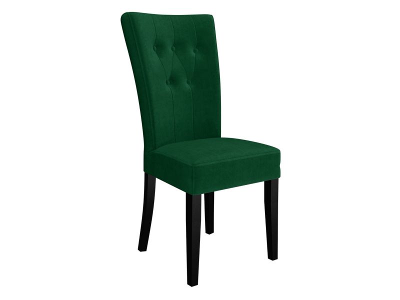 Krzesło MIRJAN 24 S67 czarny + butelkowa zieleń 1 szt.