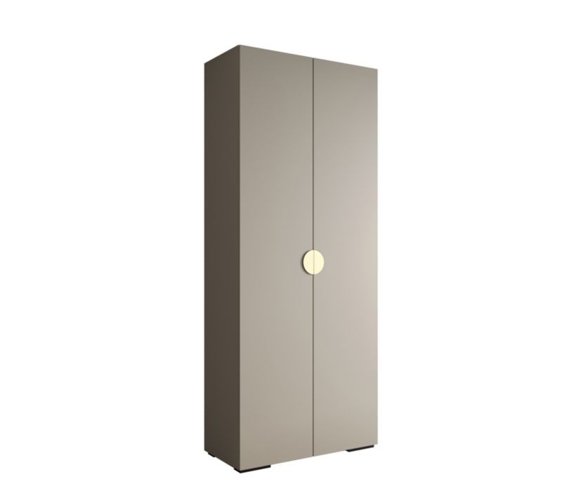 Szafa ubraniowa Garderoba Abiks INOVA 4 1SZ kaszmir+złoty 1 szt.