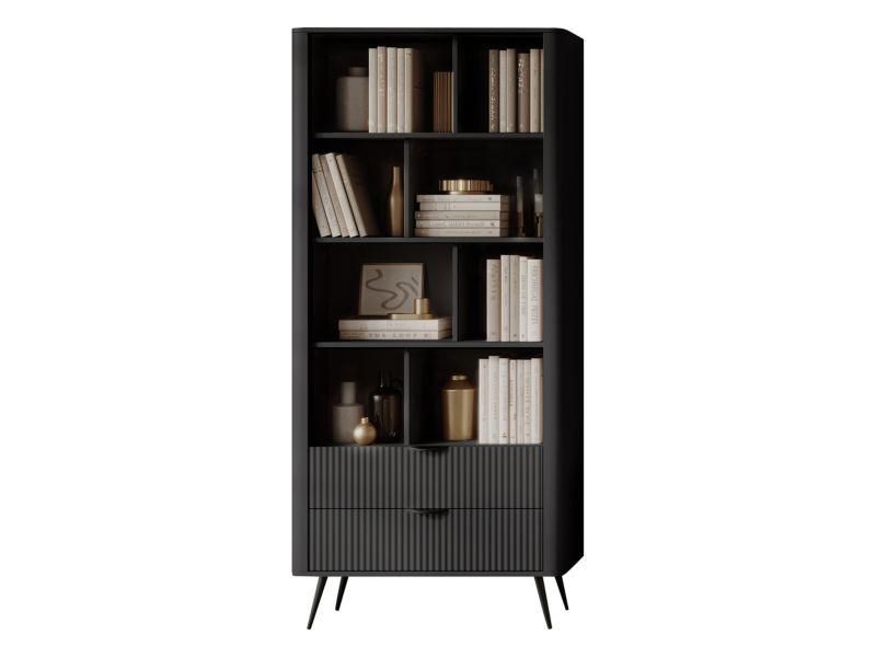 Regał z szufladami MIRJAN 24 Lante czarny grafit 1 szt.