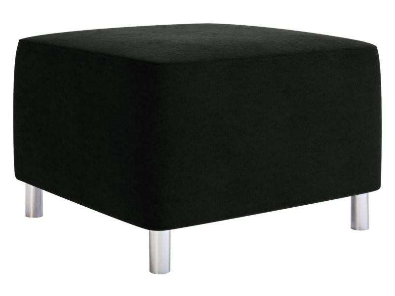 Pufa MIRJAN 24 Dover czarny plusz 1 szt.