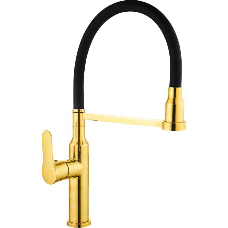 Bateria kuchenna Mexen Edna czarny/złoty 1 szt.