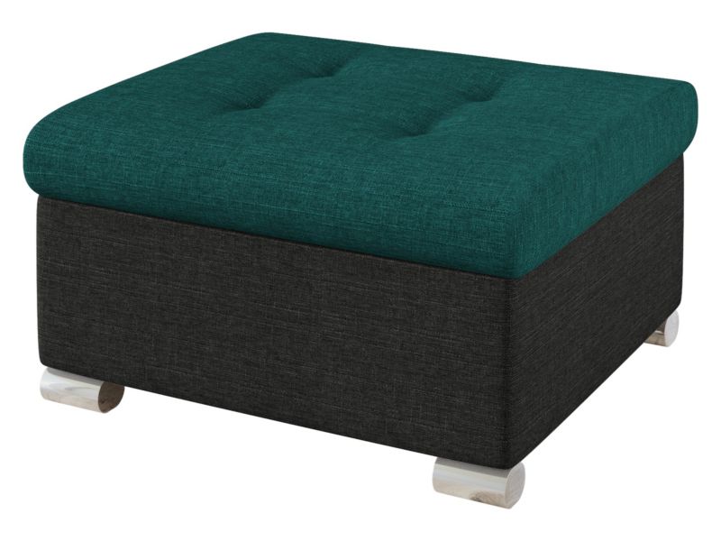 Pufa MIRJAN 24 Niko Mała grafitowy/benzynowa zieleń 1 szt.