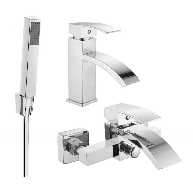 Zestaw wannowy Mexen Libra chrom 745103R77-00 1 szt.