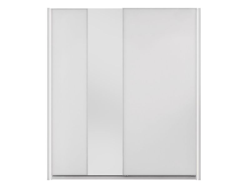 Szafa MIRJAN 24 dwudrzwiowa Maxi 2D 200 MX04 z oświetleniem LED biały 1 szt.