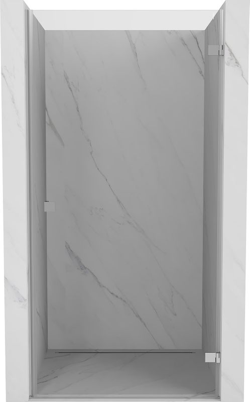 Drzwi prysznicowe uchylne Mexen Lunar-B transparent chrom 100x200 cm 1 szt.