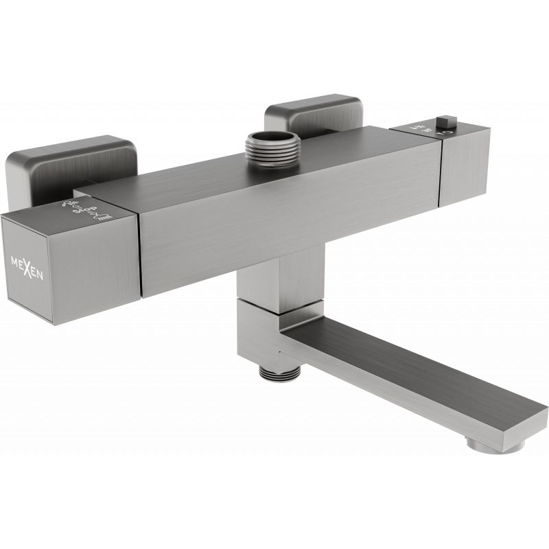 Bateria wannowo-prysznicowa Mexen Cube grafit 19,6 cm 1 szt.