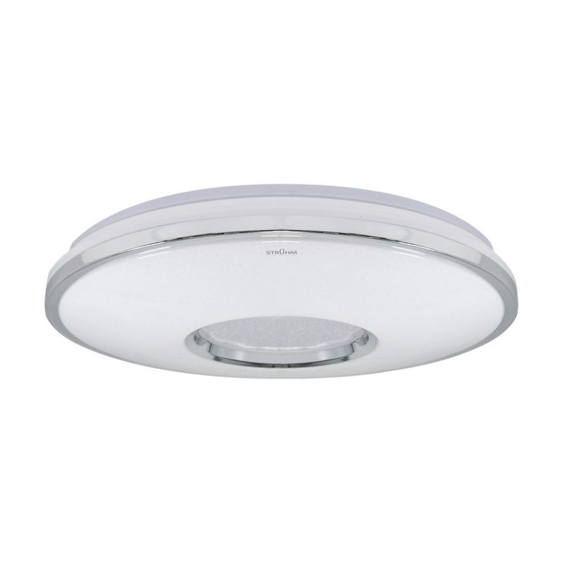 Plafon sufitowy Struhm Opera biały LED 48W 4100K 3200lm łazienkowy IP44 wym: 8,5 x 49,5 x 49,5 cm tworzywo sztuczne - 1 szt.