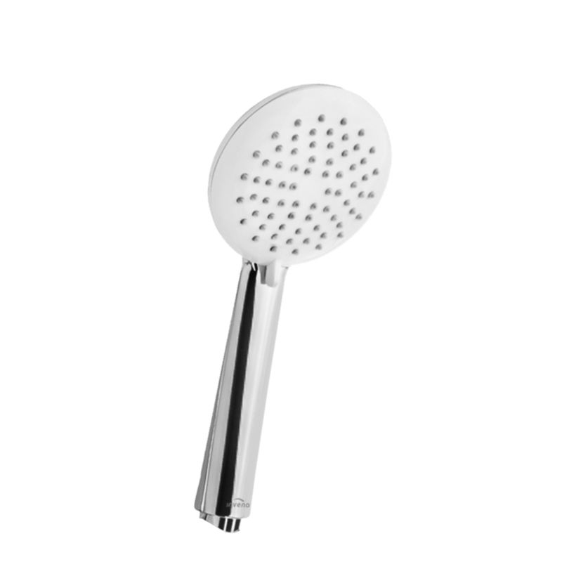 Słuchawka prysznicowa Invena Simi 3-funkcyjna biała/chrom