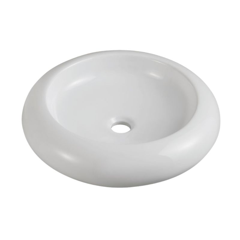 Umywalka nablatowa Uptrend TROMSO biały połysk 1 szt.