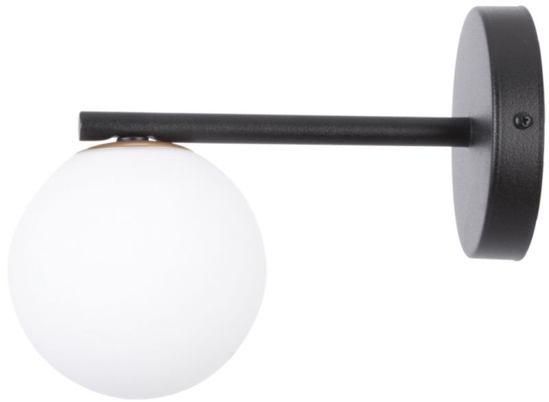 Kinkiet ścienny Sigma Lighting Gama czarno-biały styl minimalistyczny 1 x G9 x IP20 wym: 18 x 12 x 24 cm - 1 szt.