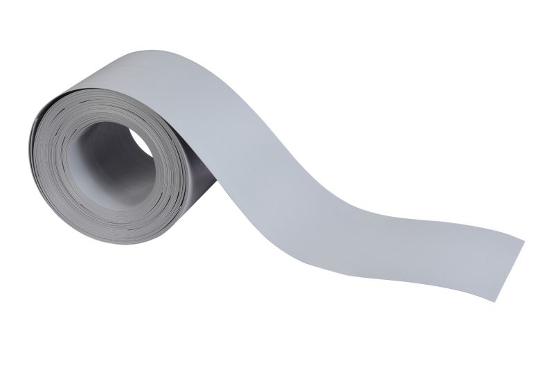 Taśma do ogrodzeń 19 x 252 cm szary 10 szt.