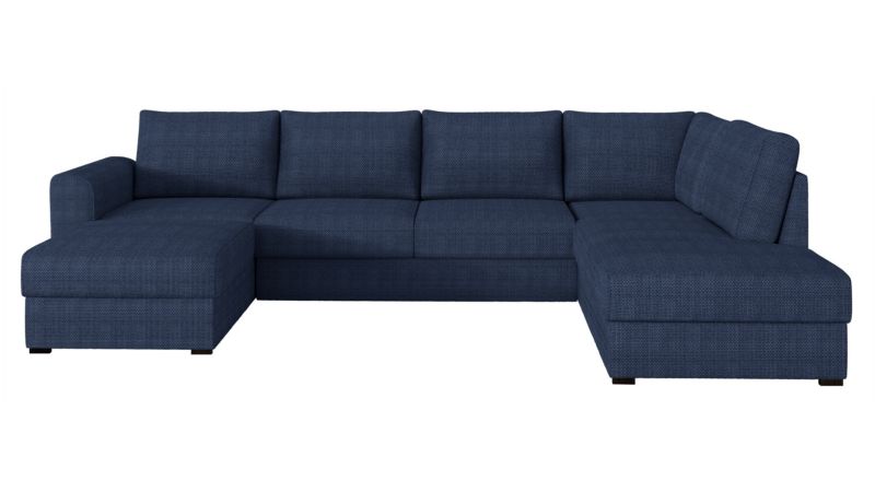 Narożnik z funkcją spania MIRJAN 24 Wilma prawy granatowy 1 szt.