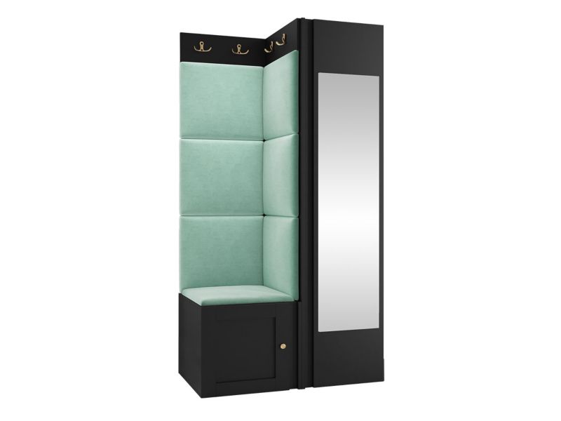 Zestaw MIRJAN 24 Orion Ramiro XXVI czarny + miętowy 1 kpl.