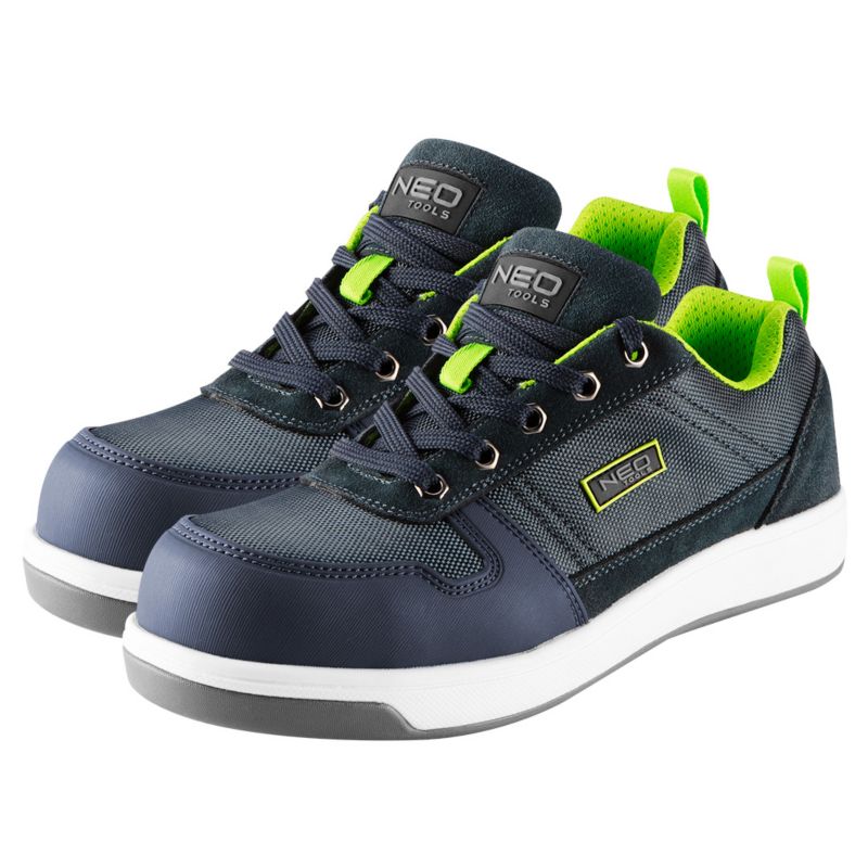 Półbuty robocze NEO TOOLS S1, granatowe kompozytowy podnosek, rozmiar 44 1 para