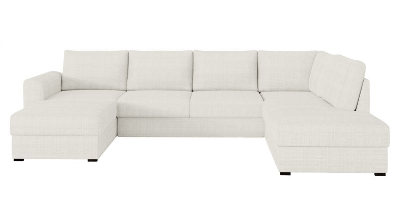 Narożnik z funkcją spania MIRJAN 24 Wilma prawy śmietankowy 1 szt.