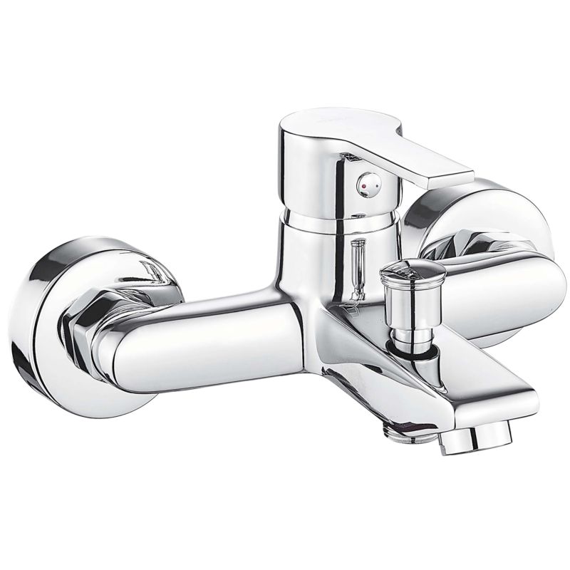 Bateria wannowo-prysznicowa Invena Bralos chrom 1 szt.