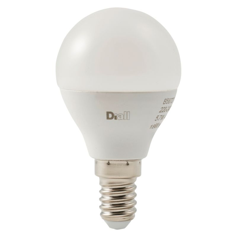 Żarówka LED Diall G45 E14 470 lm 2700 K