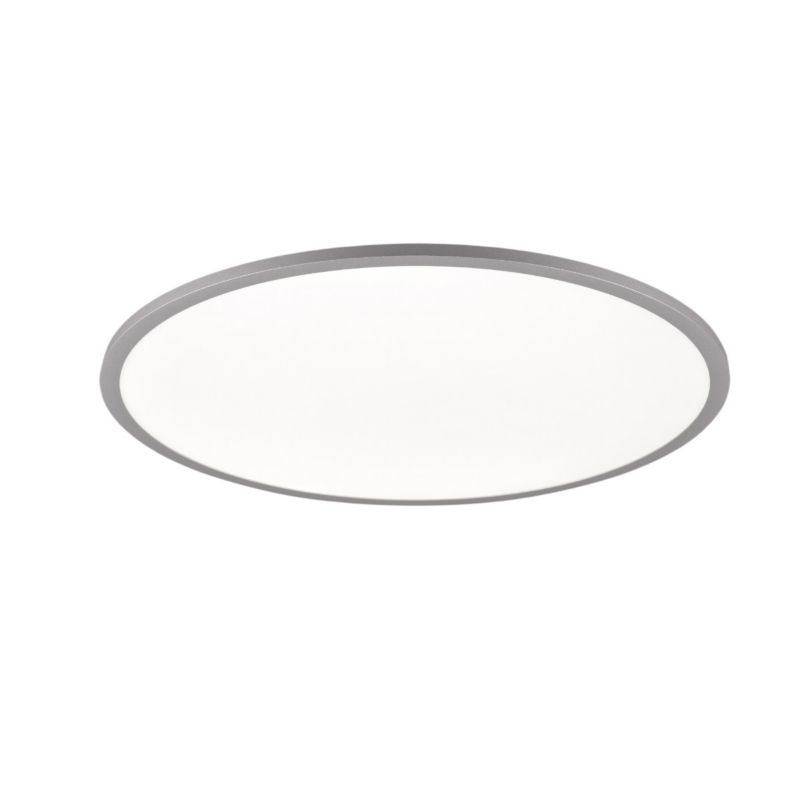 Plafon sufitowy lampa Trio Yuma srebrno-biały LED 35W 3000K-6500K 4200lm IP20 wym: 5 x 60 x 60 cm metal - 1 szt.