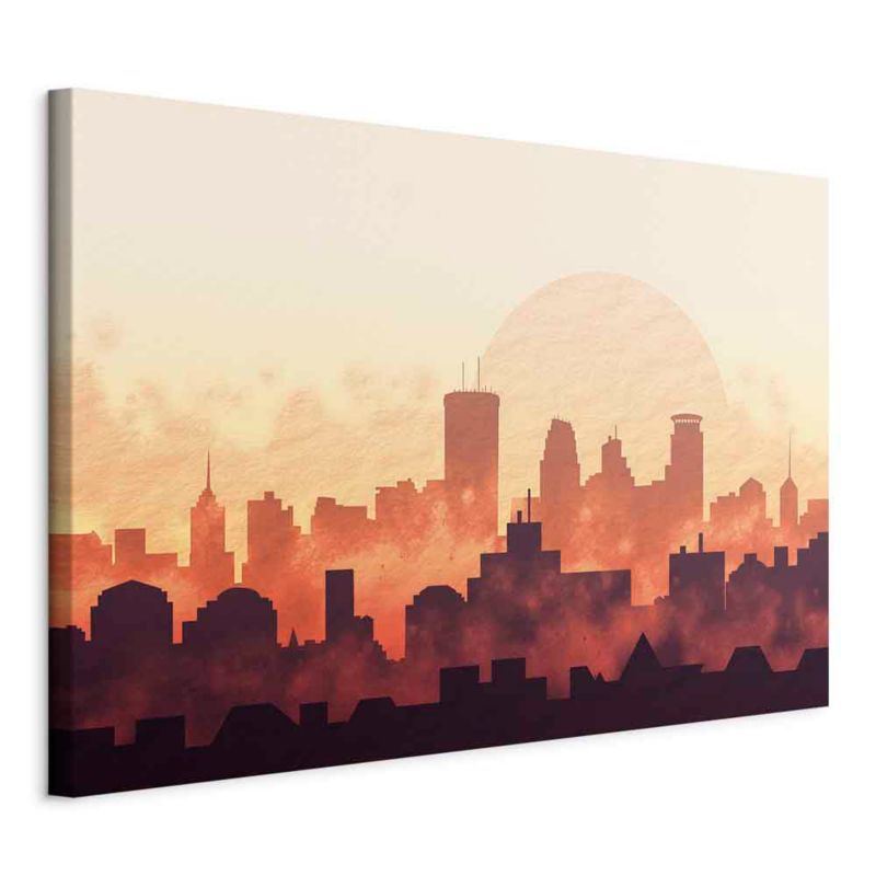 Obraz Artgeist Żar miasta 90 x 60 cm flizelina 1 szt