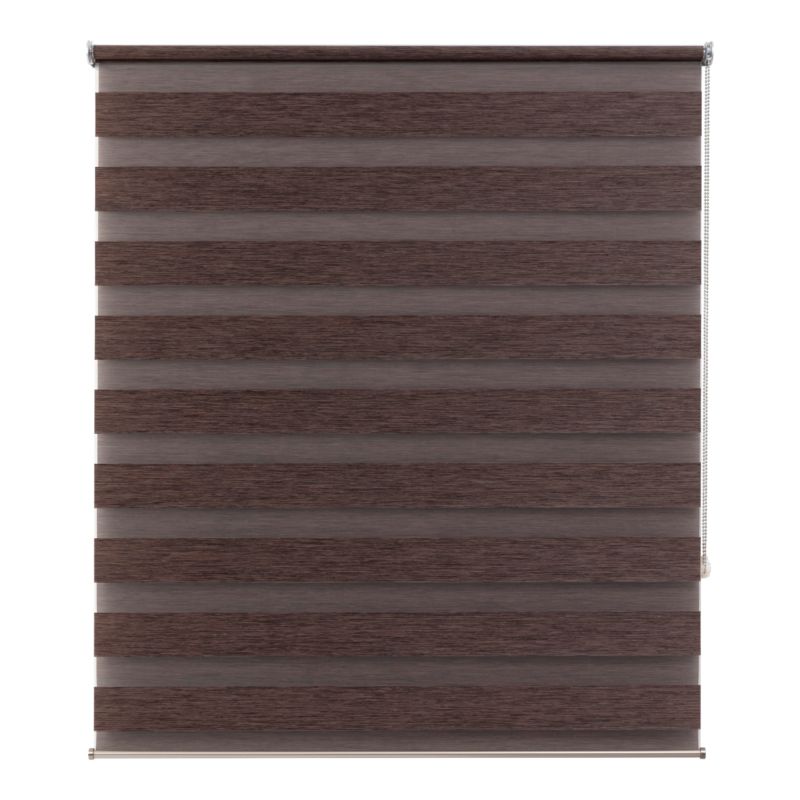 Roleta GoodHome Brize 137,3 x 160 cm brązowa