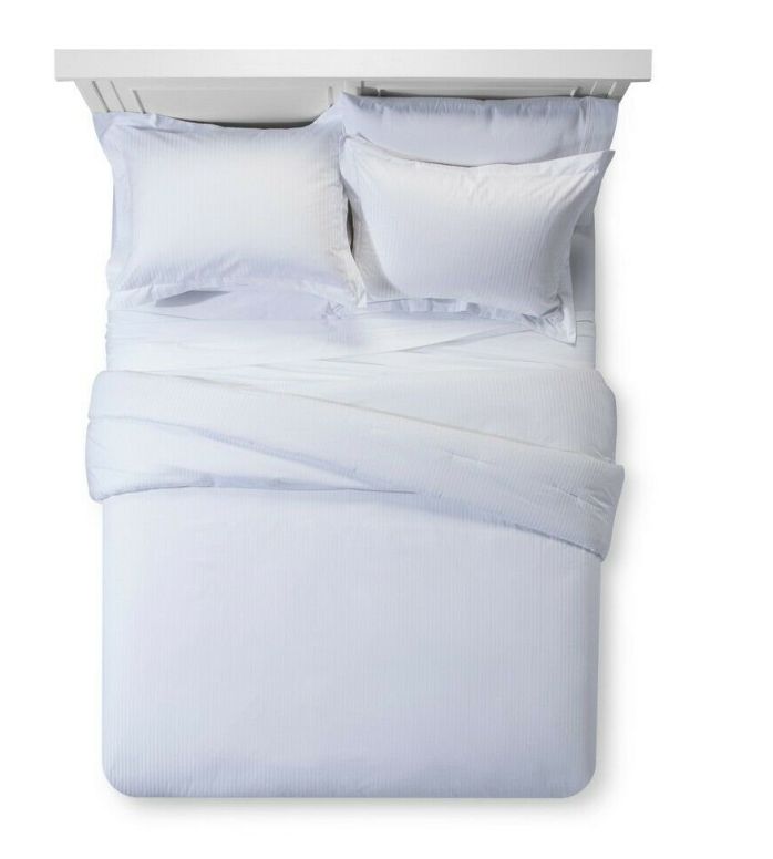 Komplet pościeli z mikrofibry KAM-POL bawełna 100% na zamek pasek 4mm 220x240+2x50x70 2 szt.