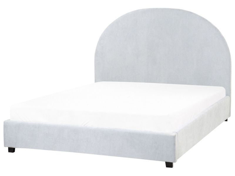 Łóżko Vaucluse 140 x 200 cm Błękitny 1 szt.