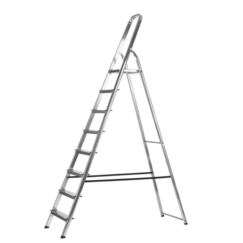 Drabina aluminiowa Bayersystem 8-stopniowa SMART COMFORT BS-DA8 150kg 1 szt.