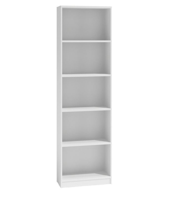 Regał R40 Topeshop Szafka 40 Cm na Książki Biały 30x40x182 cm 1 szt.