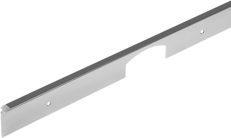 Listwa kątowa do blatów Cezar aluminiowa 22 mm srebrna