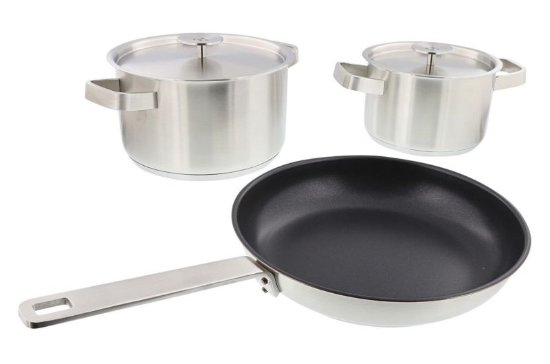 Zestaw ELECTROLUX E3SS 2 garnki i patelnia 1szt.