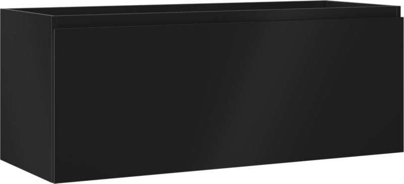 Szafka podumywalkowa Mexen Orio czarna mat 120 cm 1 szuflada 1 szt.