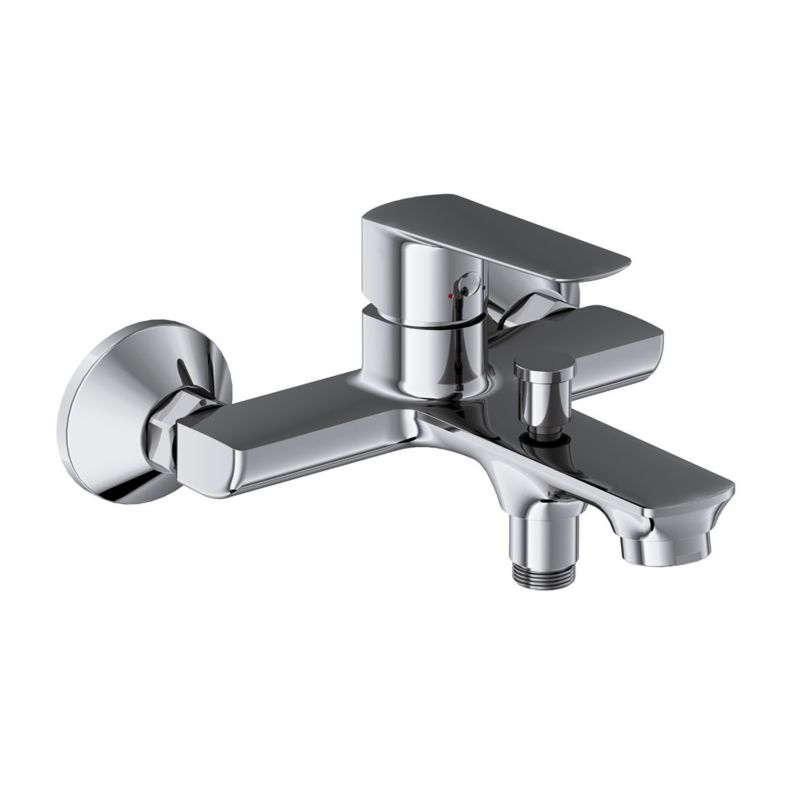 Bateria wannowa naścienna Life LF 022.00CR bez zestawu prysznicowego chrom 1szt