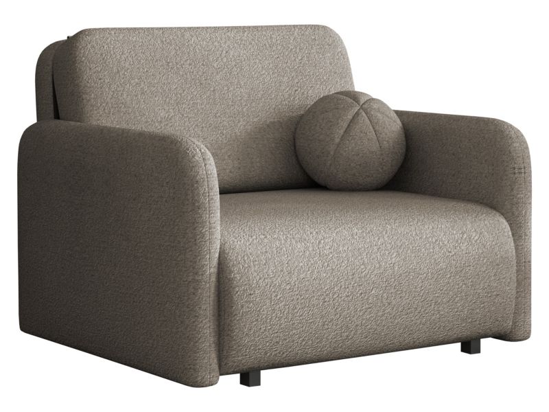 Kanapa rozkładana MIRJAN 24 Viva Sun I bukla srebrny szary 1 szt.