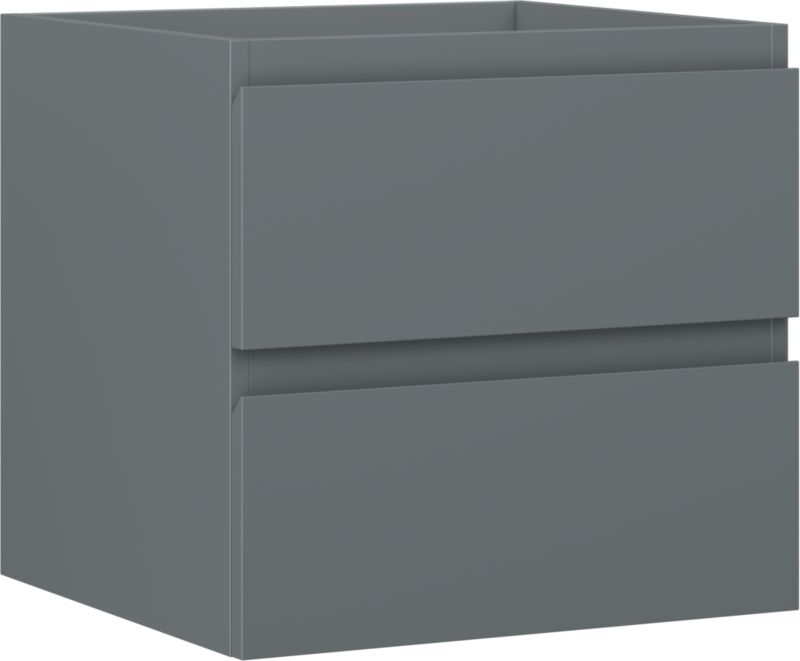 Szafka łazienkowa podumywalkowa Mexen Orio grafit mat 50x46 cm 2 szuflady 1 szt.