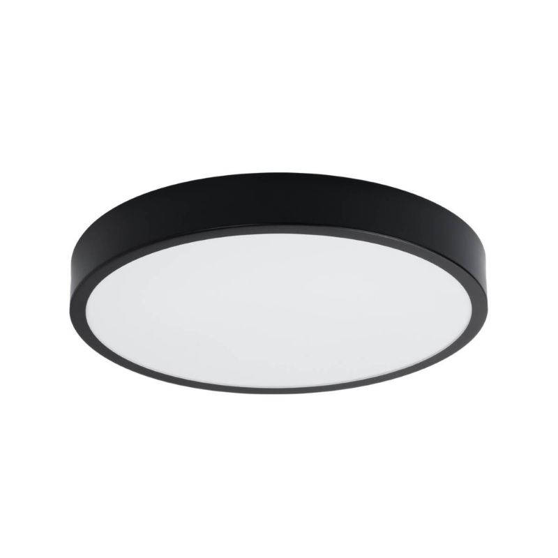 Plafon sufitowy lampa Sollux Lighting Onyx czarny LED 32W 3000K 2539lm IP20 wym: 6 x 50 x 50 cm aluminium - 1 szt.
