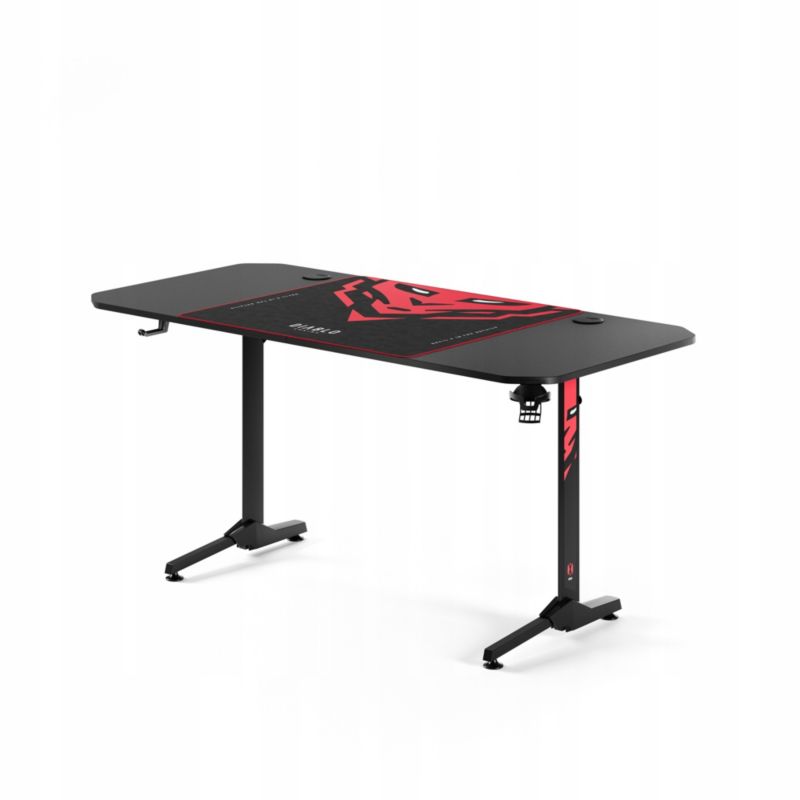 Biurko elektryczne Diablo Chairs 160 cm czarne 1 szt