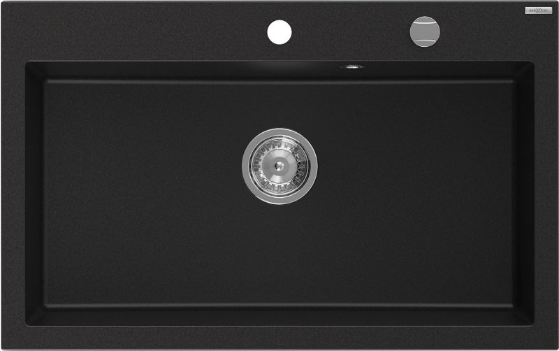Zlewozmywak wpuszczany Mexen Elix czarny 800x500mm - 6527801005-77