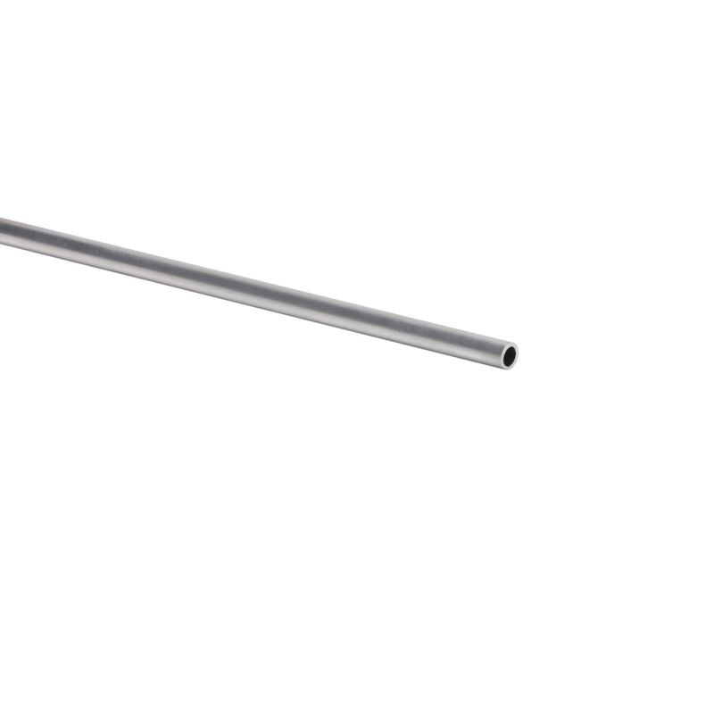 Rura okrągła aluminiowa gładka 1000 x 8 x 1 mm kolor naturalny