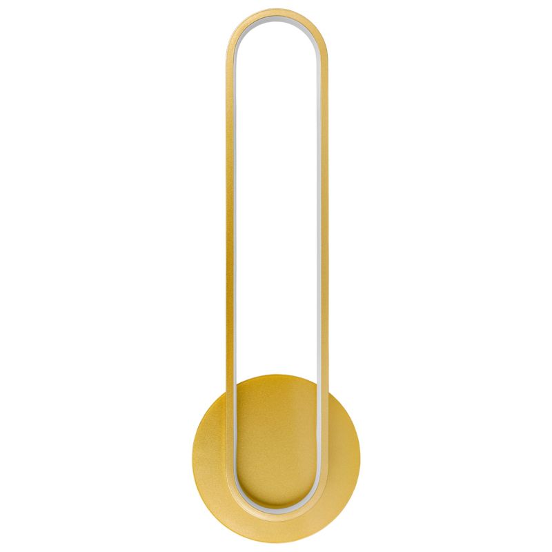 Kinkiet LED MasterLED Goldimo 18W 63cm 4000K neutralna biel IP20 stylowy ścienny złoty 1 szt.