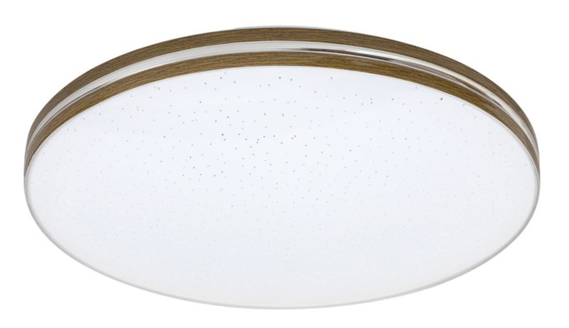 Plafon sufitowy Rabalux Oscar2 biały LED 18W 3000K 1350lm gwiezdny efekt IP20 wym: 8 x 34 x 34 cm metal - 1 szt.