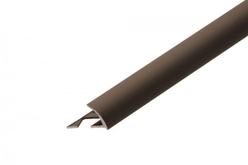 Profil aluminiowy narożny Cezar Oliwka 17x10x2500mm aluminiowy 1 szt.