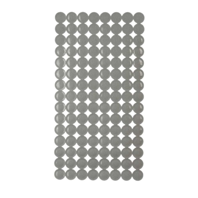 Mata Łazienkowa Berilo Antypoślizgowa Szara 68X36 Cm 1Szt.