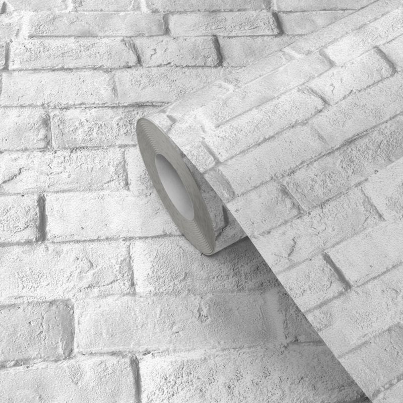 Tapeta easy roll Alfreton Bricks szara