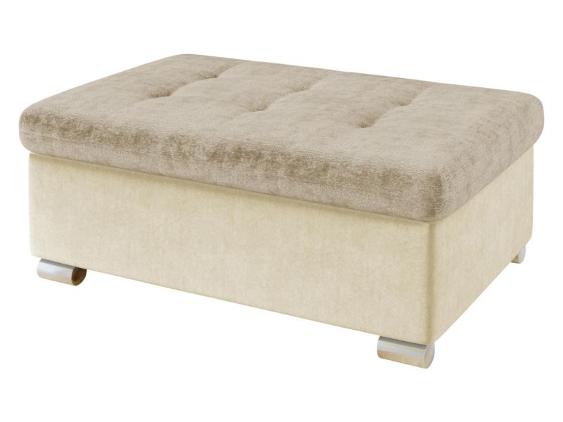 Pufa MIRJAN 24 Niko Duża śmietankowy/kość słoniowa 1 szt.