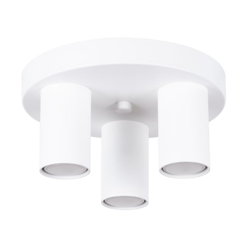 Reflektor spot Sollux Lighting Lagos biały 3 x GU10 x IP20 wym: 12 x 25 x 25 cm - 1 szt.