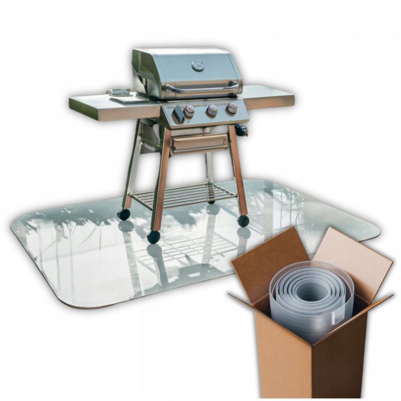 Mata Ochronna pod Grill Bojanek PVC Podkładka do Grillowania 100x50 1szt.