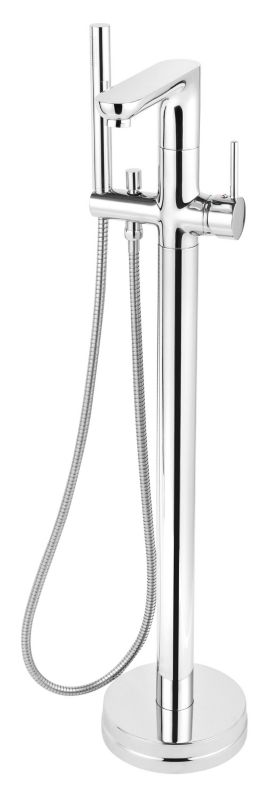 Bateria wannowo-prysznicowa Ferro Fiesta chrom jednouchwytowa, wys. 85,7 cm, 1 szt.