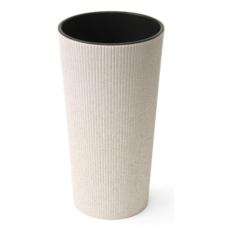 Donica HowHomely Tworzywo ECO Biała 25x46cm