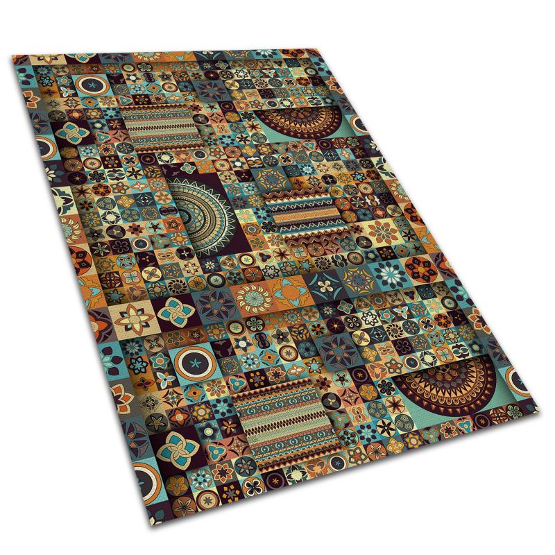 Dywan tarasowy Tulup 60x90 cm Chroni podłogę Mieszanina kafelek 1 szt.