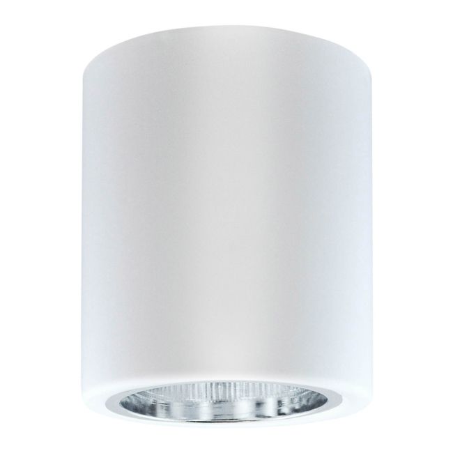 Oprawa natynkowa Polux Merkury okrągła 10 cm biała